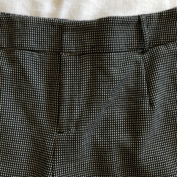 *2 for $10.00 / Ladies Petite Black Dress Slacks w/ Dot Pattern - Picture 2 of 7